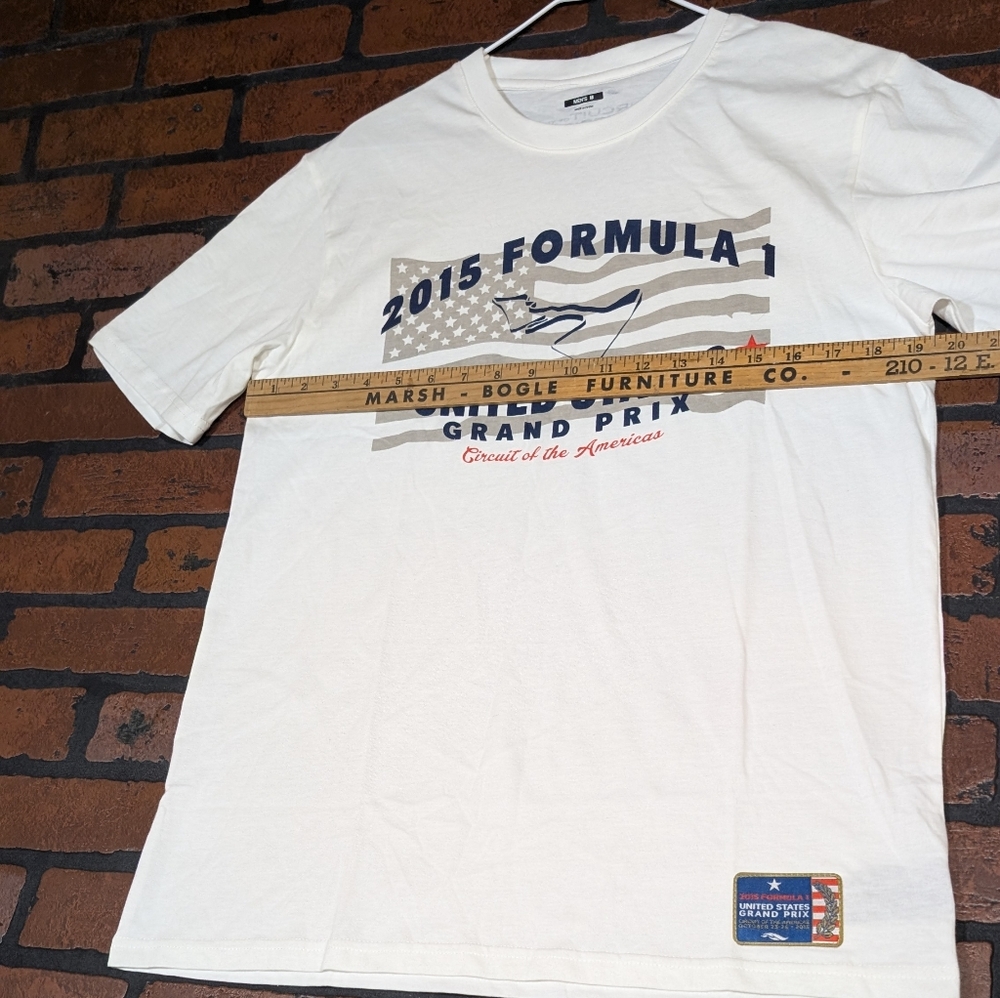 Official Licensed Formula 1 2015 US Grand Prix COTA Men's M T-Shirt - Picture 10 of 11